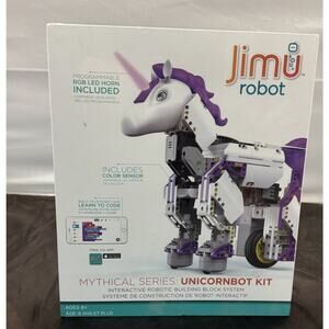 UBTech Jimu Robot Mythical Series UnicornBot Kit JRA0201 Purple STEM Coding NEW